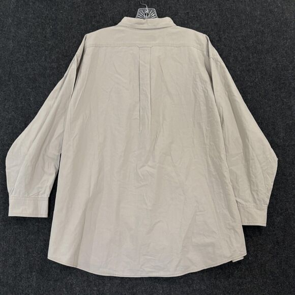 CC Filson Feather Cloth Shirt Men's XL Beige Safari Dual Pockets Outdoors - Picture 5 of 10